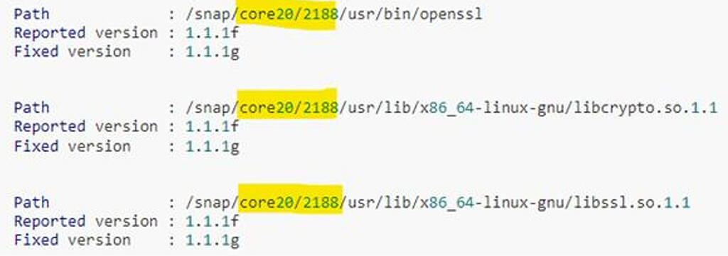 SnapCraft Core18/20 Vulnerability - snap - snapcraft.io